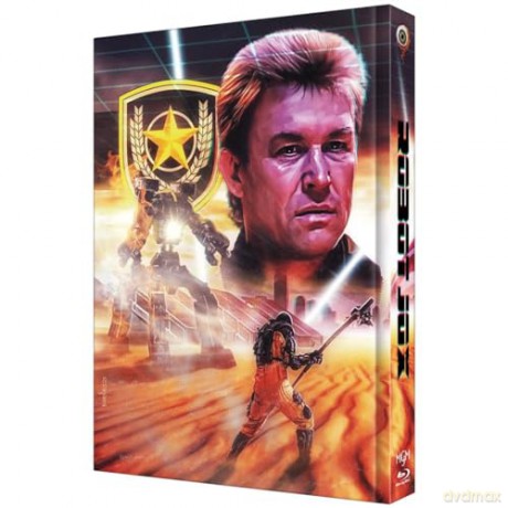 Robot Jox - Die Schlacht der Stahlgiganten - Mediabook - Cover B - 2-Disc Limited Collector's Edition Nr. 79 + Bonusfilm: Robot Jox 2 - Limited Edition auf 250 Stück (+ Bonus-Blu-ray) [Blu-Ray]