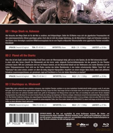 SHARKPLOITATION BLU-RAY BUNDEL NR.1 [Blu-Ray]