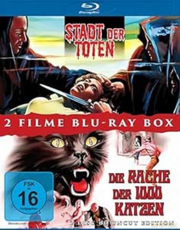 STADT DER TOTEN + DIE RACHE DER 1000 KATZEN - 2 Disc Uncut Horror BD Box [Blu-Ray]