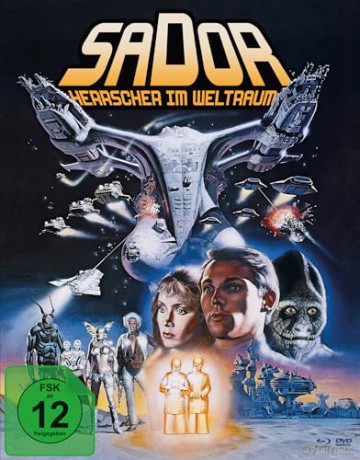 Sador - Herrscher im Weltraum (Mediabook B, Blu-ray+DVD) [Blu-Ray]