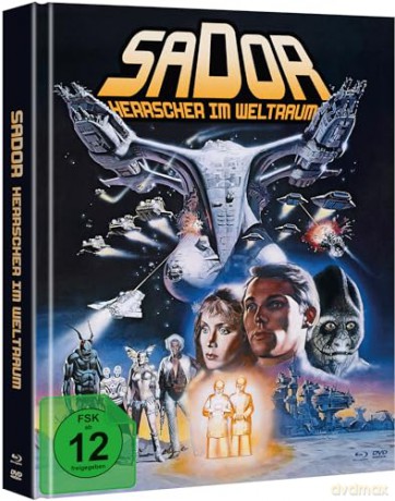 Sador - Herrscher im Weltraum (Mediabook B, Blu-ray+DVD) [Blu-Ray]