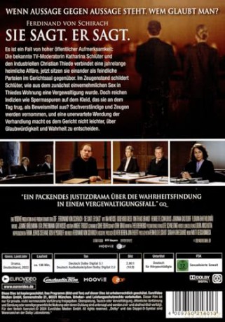 Sie sagt. Er sagt. [DVD]