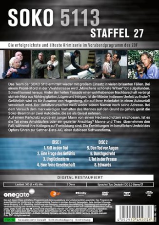 Soko 5113 - Staffel 27 [DVD]