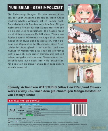 Spy x Family - Staffel 1 - Part 2 - Vol.2 - [Blu-Ray]