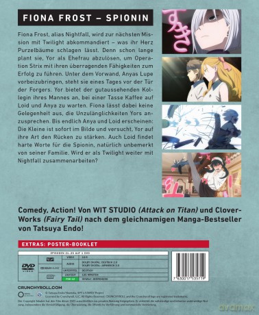 Spy x Family - Staffel 1 - Part 2 - Vol.3 - [DVD]
