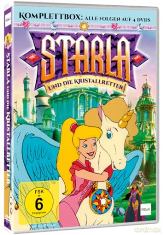 Starla und die Kristallretter - Ein magisches Abenteuer mit ihren Freundinnen und den anmutigen Einhörnern - Komplettbox mit 26 Folgen - Abenteuer Fantasy Serie für Mädchen [DVD]
