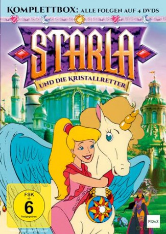 Starla und die Kristallretter - Ein magisches Abenteuer mit ihren Freundinnen und den anmutigen Einhörnern - Komplettbox mit 26 Folgen - Abenteuer Fantasy Serie für Mädchen [DVD]
