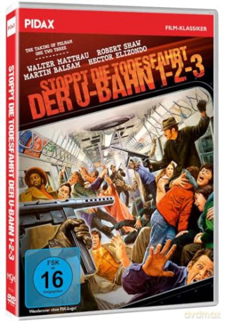 Stoppt die Todesfahrt der U-Bahn 1-2-3 (The Taking of Pelham One Two Three) Spannender Kult-Thriller mit Starbesetzung (Pidax Film-Klassiker) [DVD]