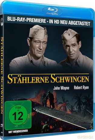 Stählerne Schwingen (Flying Leathernecks) meisterhaft inszinierter Kriegsfilm mit John Wayne (AT: Guadalcanal - Entscheidung im Pazifik, Jagdgeschwader Wildkatze) [Blu-Ray]