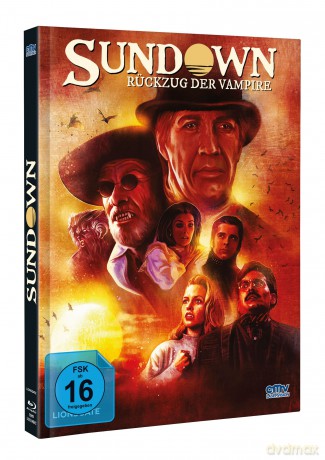 Sundown - Rückzug der Vampire - Mediabook - Cover C - LImited Edition auf 222 Stück (Blu-ray+DVD) [Blu-Ray]