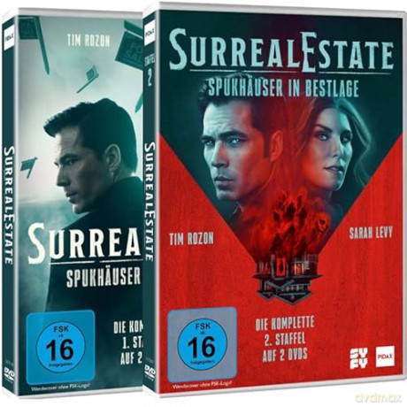 Surreal Estate - Spukhäuser in Bestlage (Gesamtedition) Alle 20 Folgen (Staffel 1+2) der populären Mystery Horror Geisterjäger Serie (OT: SurrealEstate) [DVD]