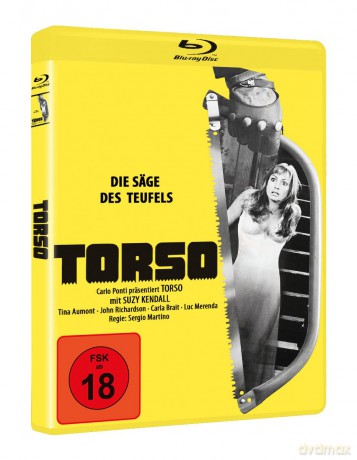 TORSO - LIMITED GIALLO EDITION #1 - Gelbes Keepcase - UNCUT [Blu-Ray]