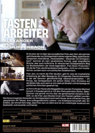 Tastenarbeiter - Alexander von Schlippenbach [DVD]
