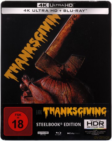 Thanksgiving (Noc Dziękczynienia) (steelbook) [Blu-Ray 4K]+[Blu-Ray]