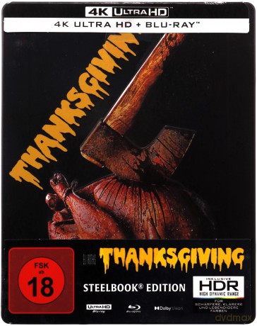 Thanksgiving (Noc Dziękczynienia) (steelbook) [Blu-Ray 4K]+[Blu-Ray]