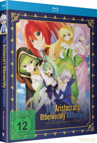The Aristocrat's Otherworldly Adventure: Serving Gods Who Go Too Far - Die Parallelwelt-Chroniken des Aristokraten - Gesamtausgabe - [Blu-Ray]