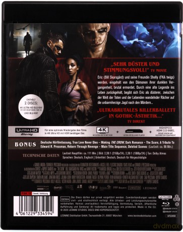 The Crow (Kruk) [Blu-Ray 4K]+[Blu-Ray]