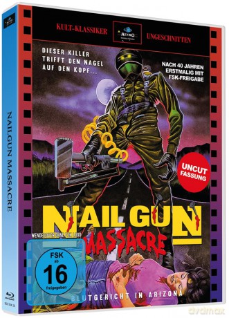 The Nail Gun Massacre - Astro Design - Full-Sleeve Scanavo-Box [Blu-Ray]