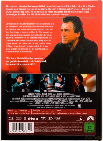 The Score (Rozgrywka) [Blu-Ray]+[DVD]