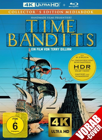 Time Bandits (Bandyci czasu) (Limited) (mediabook) [Blu-Ray 4K]+[Blu-Ray]