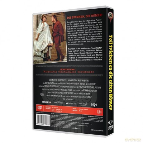 Toll trieben es die alten Römer (1966) - DVD - Klassiker von Richard Lester mit Buster Keaton in seiner letzten Rolle! [DVD]