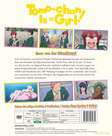 Tomo-chan Is a Girl! - Gesamtausgabe - [DVD]