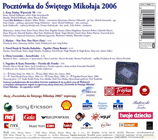 Pocztowka Do Sw. Mikolaja 2006 [CD]