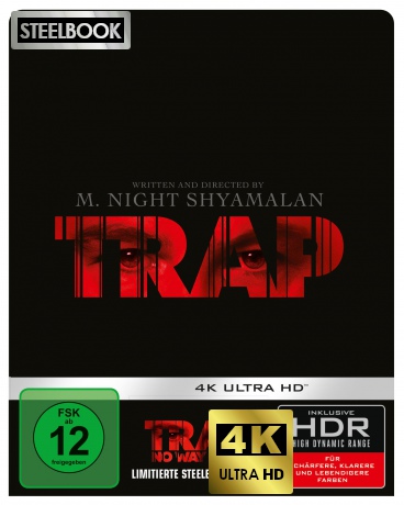 Trap (Pułapka) (steelbook) [Blu-Ray 4K]+[Blu-Ray]