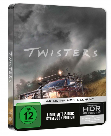 Twisters (steelbook) [Blu-Ray 4K]+[Blu-Ray]