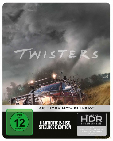 Twisters (steelbook) [Blu-Ray 4K]+[Blu-Ray]