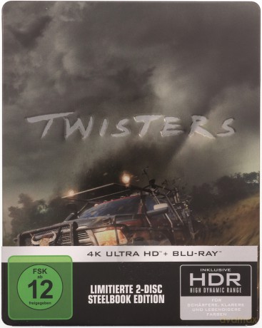 Twisters (steelbook) [Blu-Ray 4K]+[Blu-Ray]