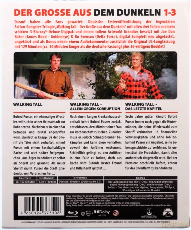 Walking Tall 1-3 (Z podniesionym czołem) [3xBlu-Ray]
