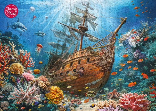 CHERRYPAZZI 1000 el. Sunken Treasure 30820 [PUZZLE]