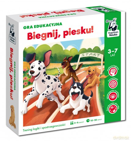 Gra edukacyjna Biegnij, piesku! [GRA]