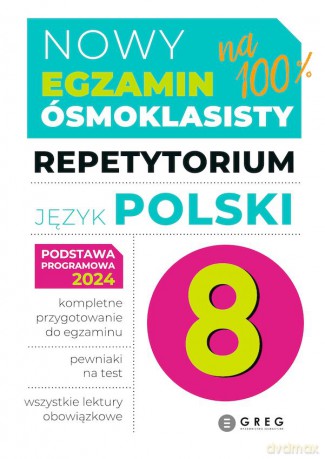 Język polski. Repetytorium. Egzamin ósmoklasisty 2025 [KSIĄŻKA]