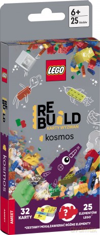 LEGO Books Rebuild karty wyzwań Kosmos ACP-6602 [KSIĄŻKA]