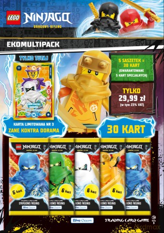 LEGO NINJAGO TCG Seria 9 multipack [FIGURKA]
