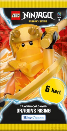 LEGO NINJAGO TCG seria 9 saszetki z kartami 1 sztuka mix [FIGURKA]