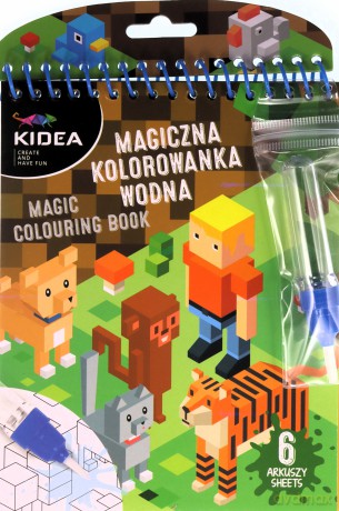 Magiczna kolorowanka wodna Kidea