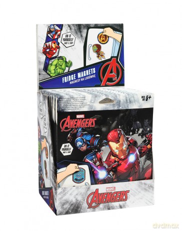 Magnes na lodówkę Avengers 1szt.mix