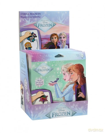 Magnes na lodówkę Frozen 1szt.mix
