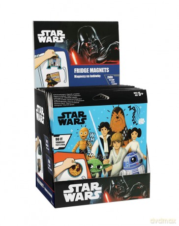 Magnes na lodówkę Star Wars 1szt.mix