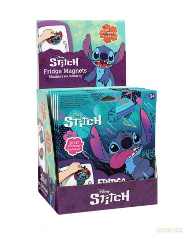 Magnes na lodówkę Stitch 1szt.mix