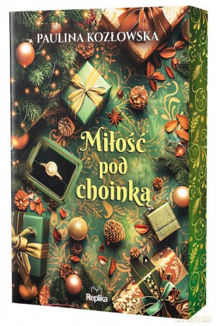 Miłość pod choinką, (ilustrowane brzegi) - Paulina Kozłowska [KSIĄŻKA]