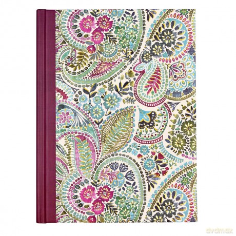 Notatnik Szyty Paisley Akwarela Peter Pauper Press