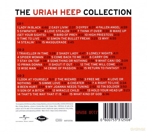 Uriah Heep: Uriah Heep Collection [3CD]