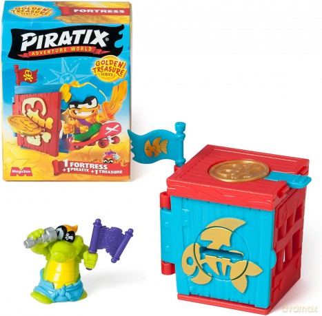 Piratix Golden Treasure Fortress 1 szt. mix [FIGURKA]