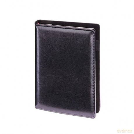 Planner A5 dzienny czarny z wymiennym wkładem PLR38B-25