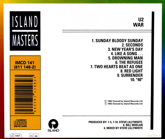U2: War [CD]
