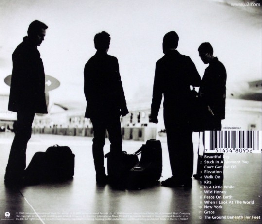 U2: All That You Can't Leave Behind [CD]